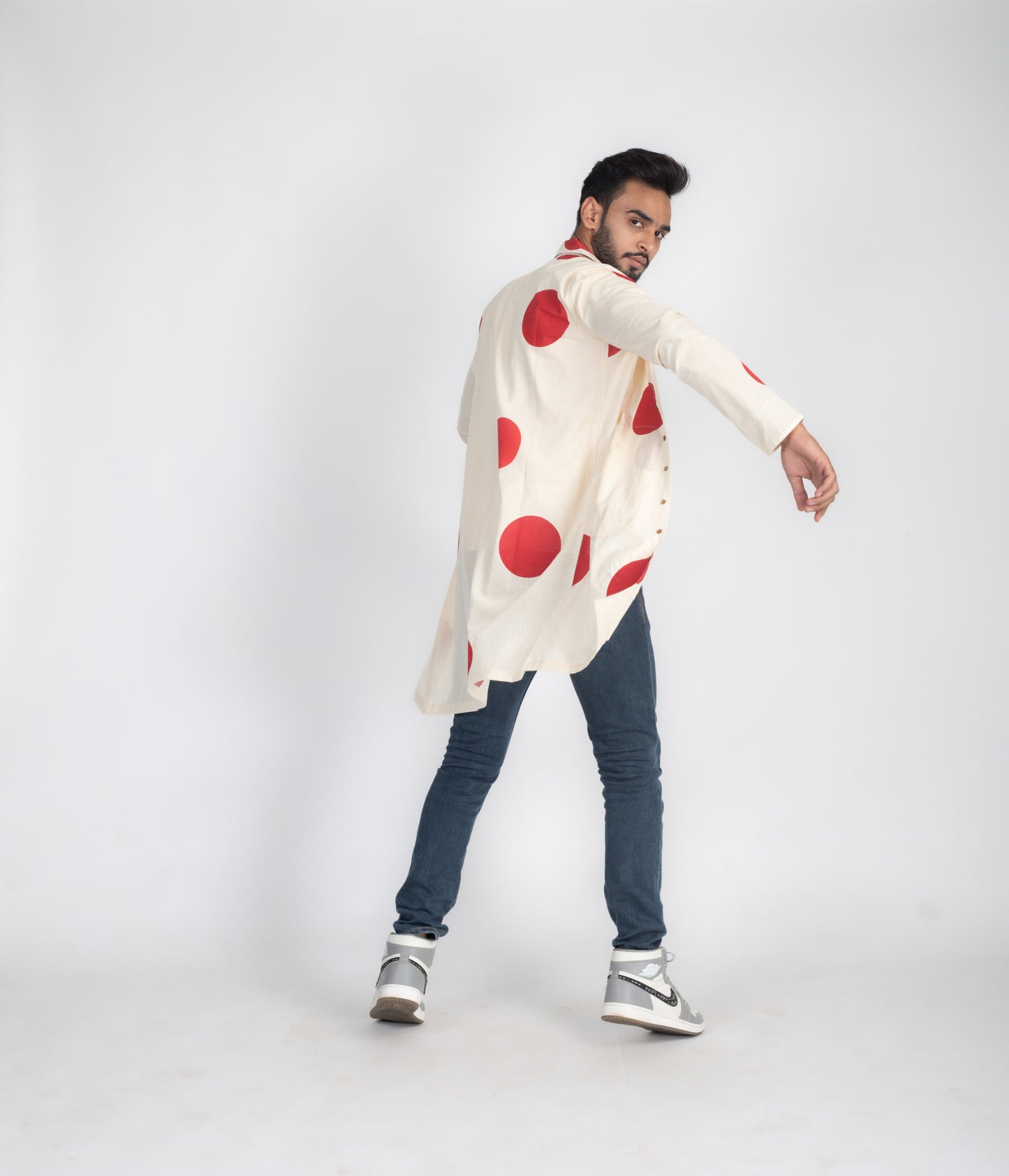 Rising sun long jacket