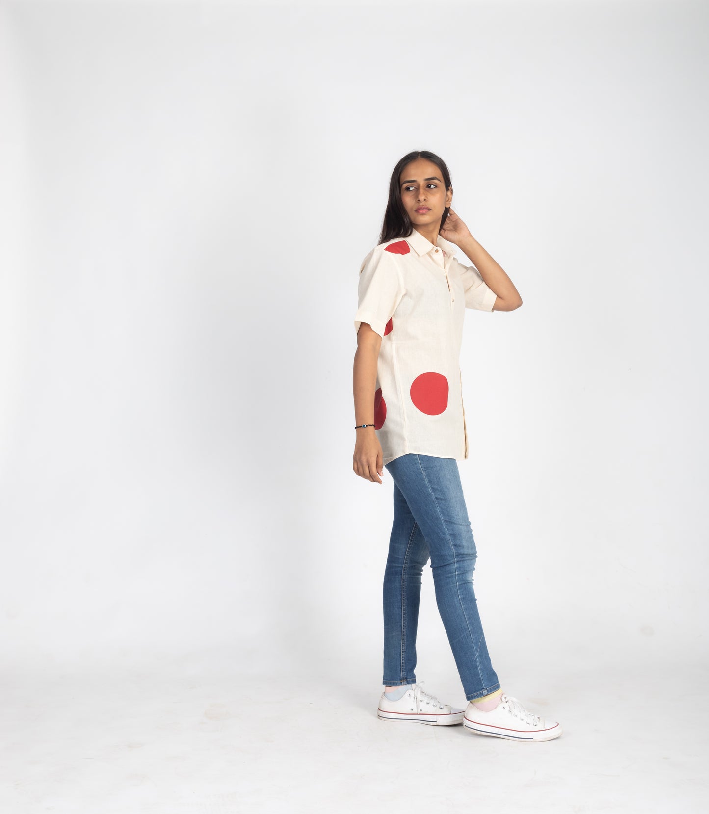 Rising sun half sleeves shirt