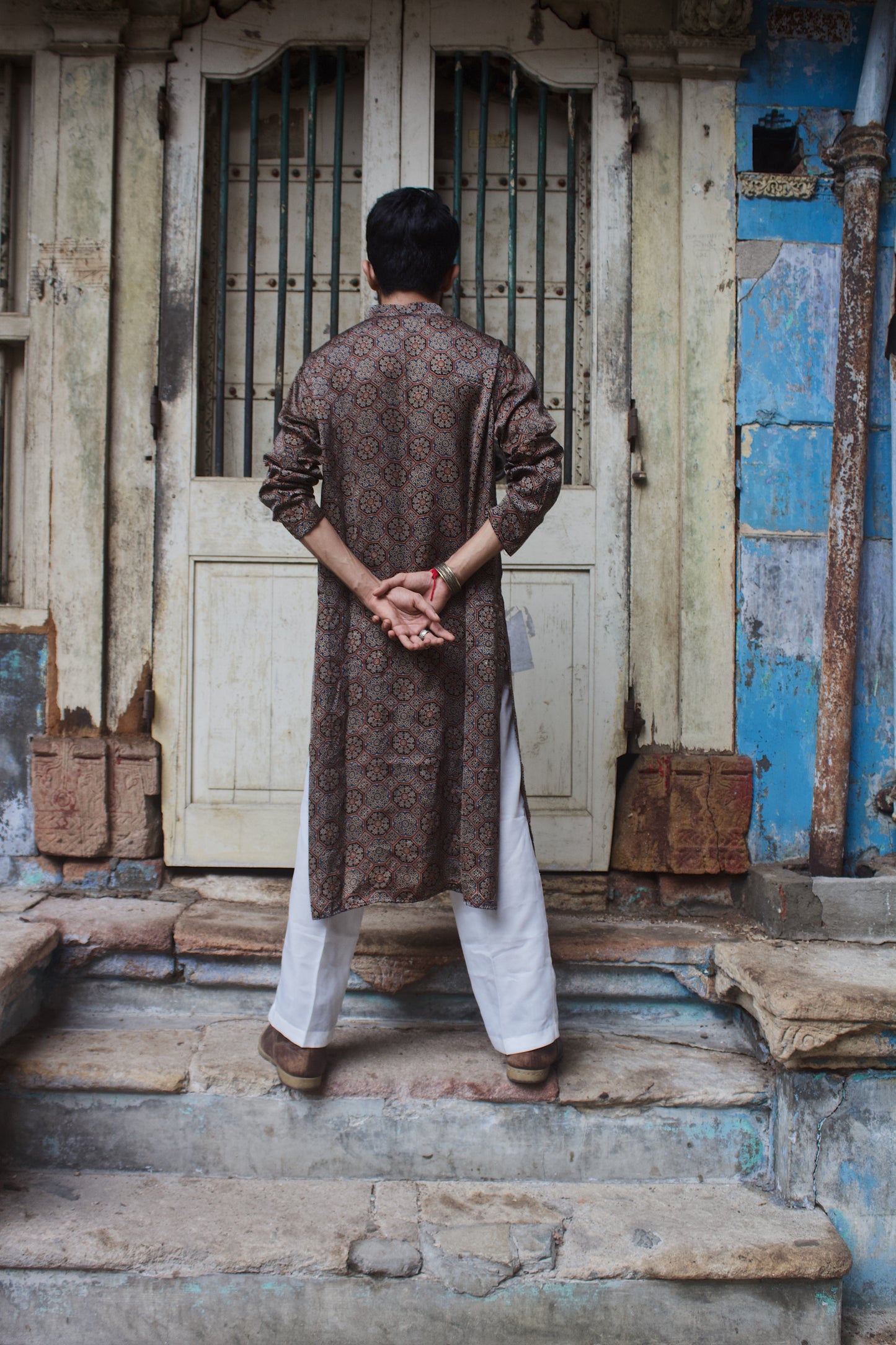 Ajrakh kurta