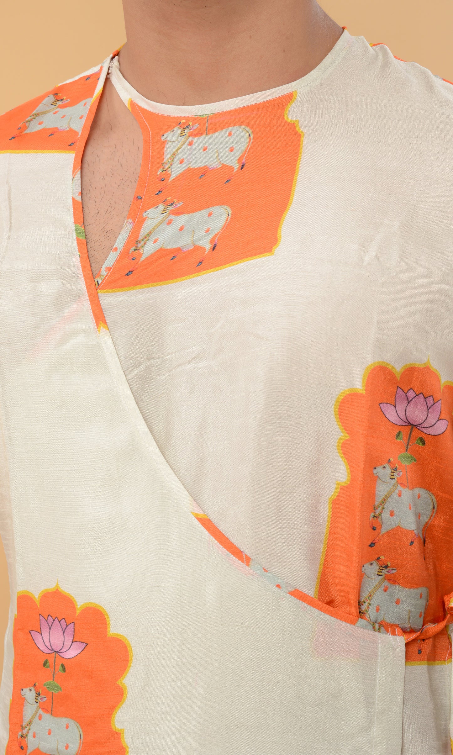 Pichwai Angrakha kurta