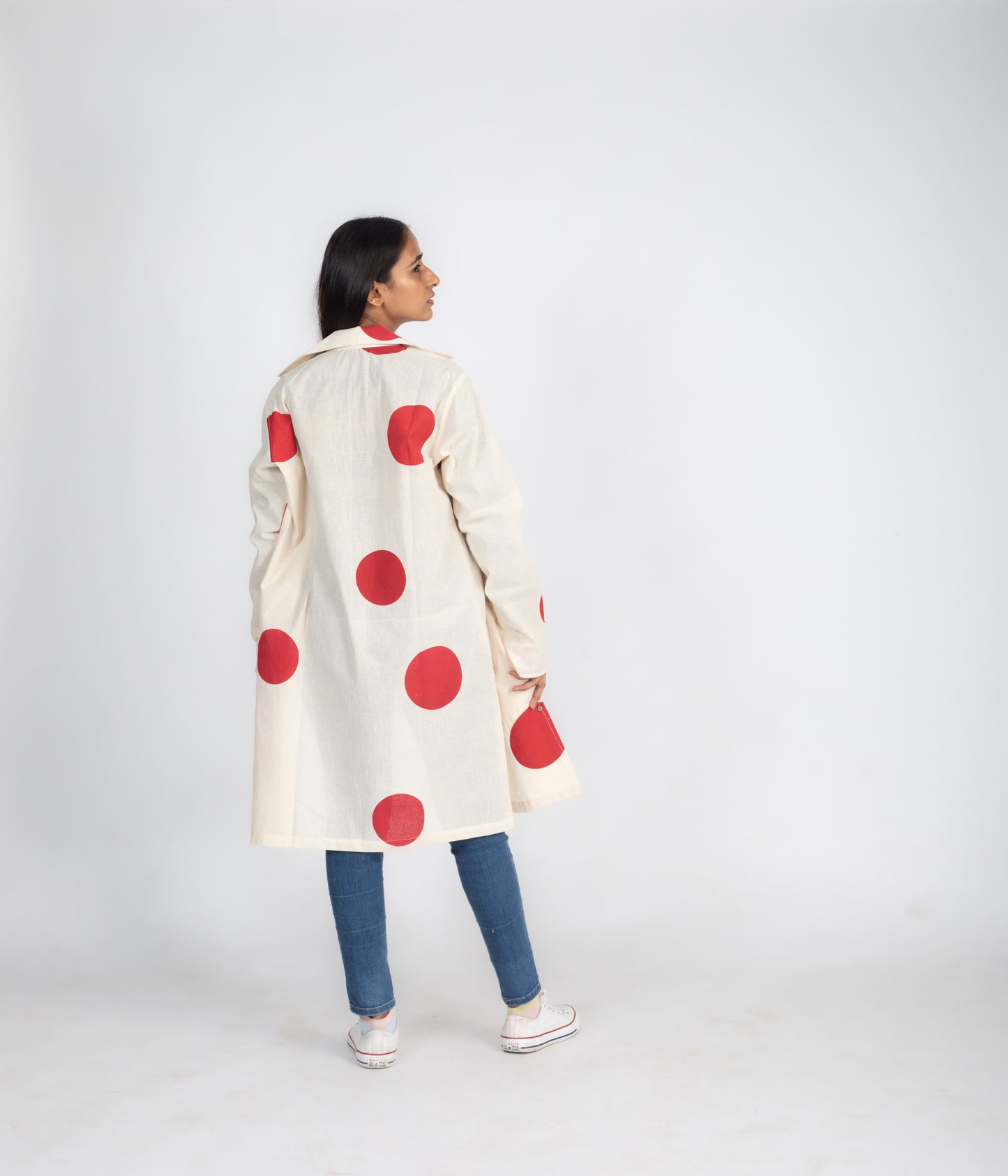 Rising sun long jacket