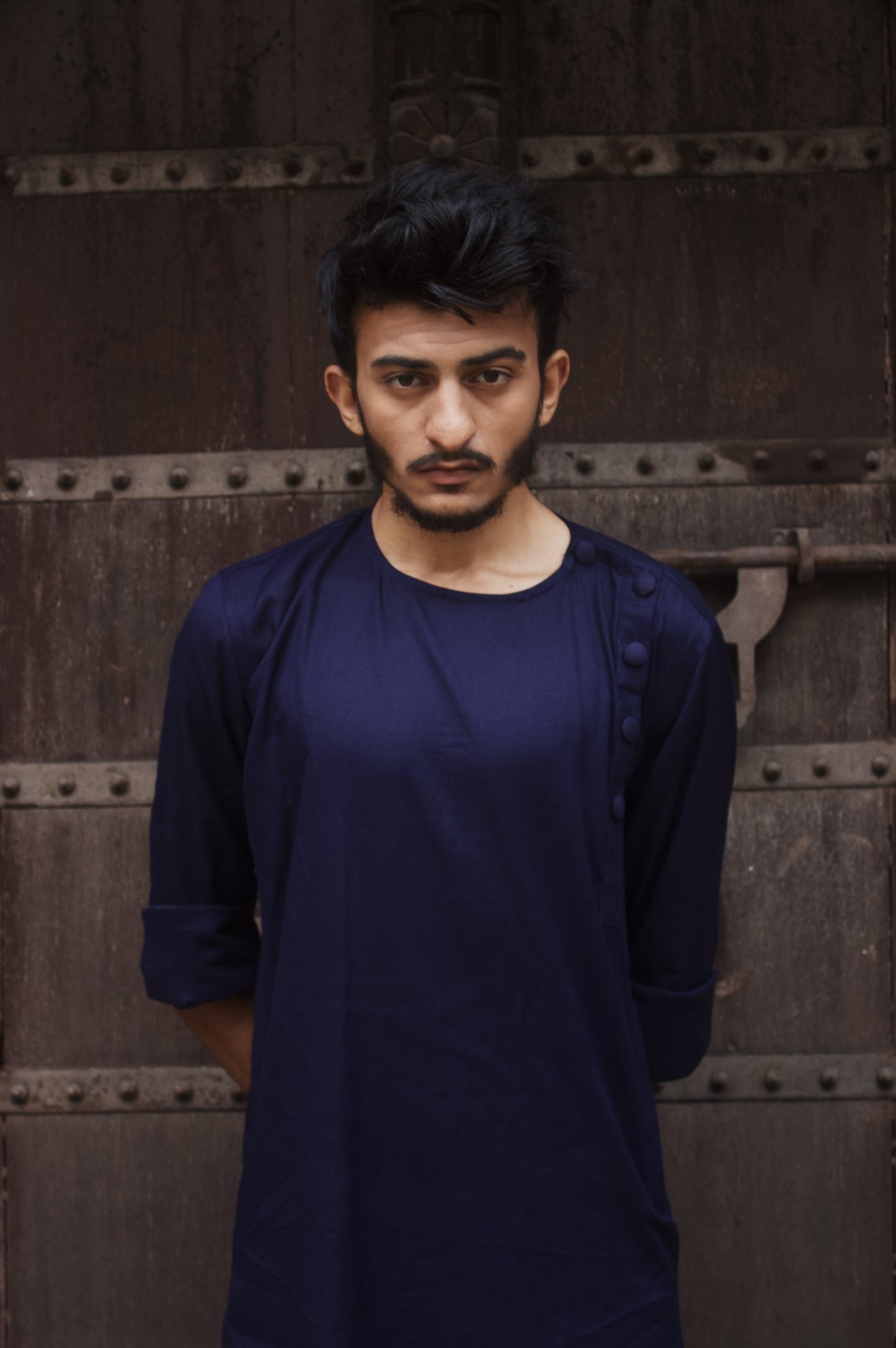Dark blue kurta