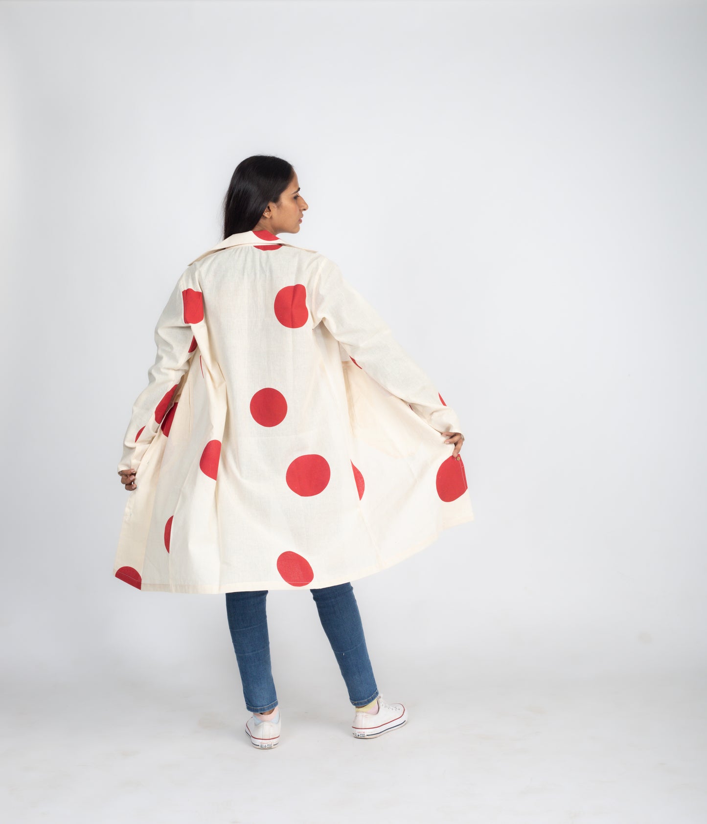 Rising sun long jacket