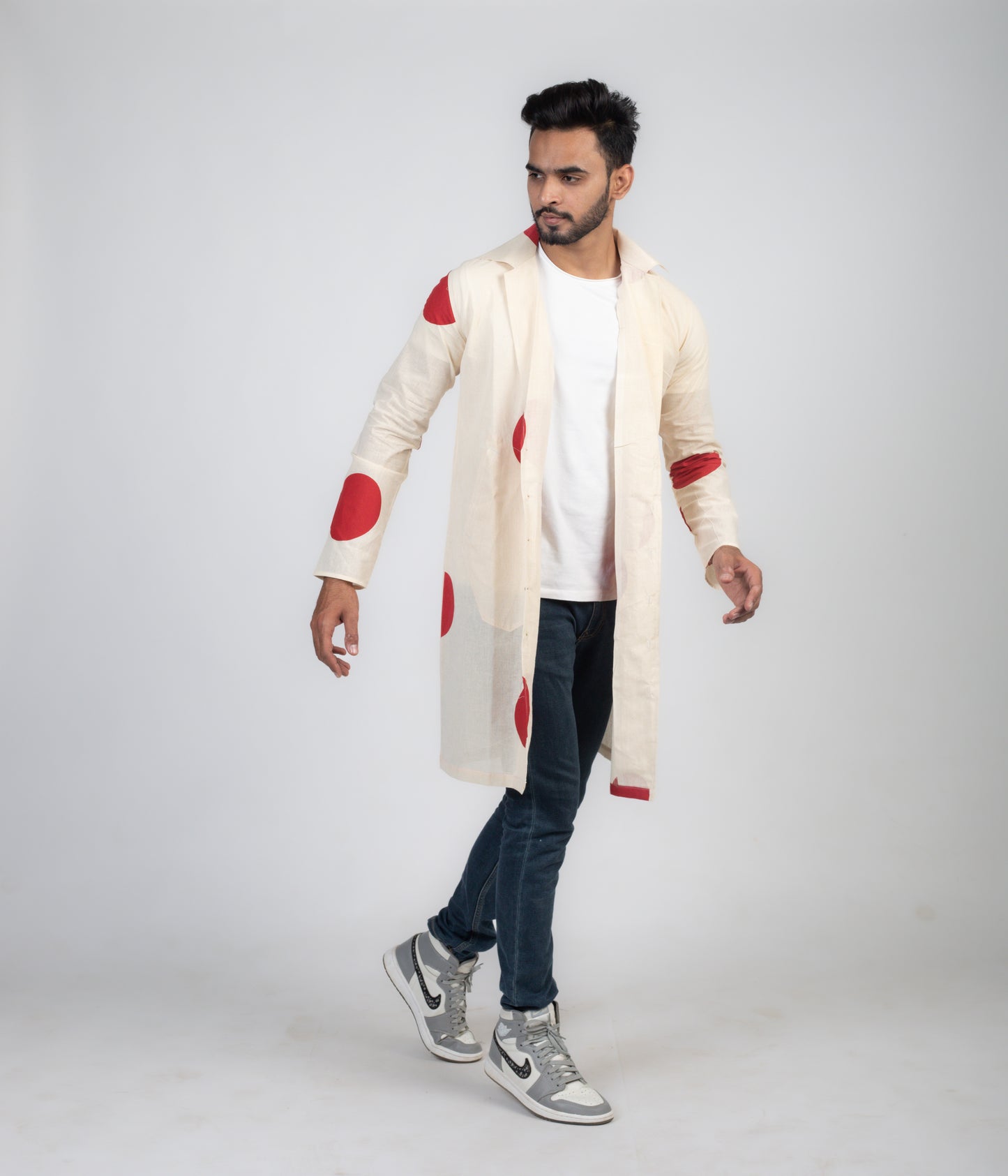 Rising sun long jacket