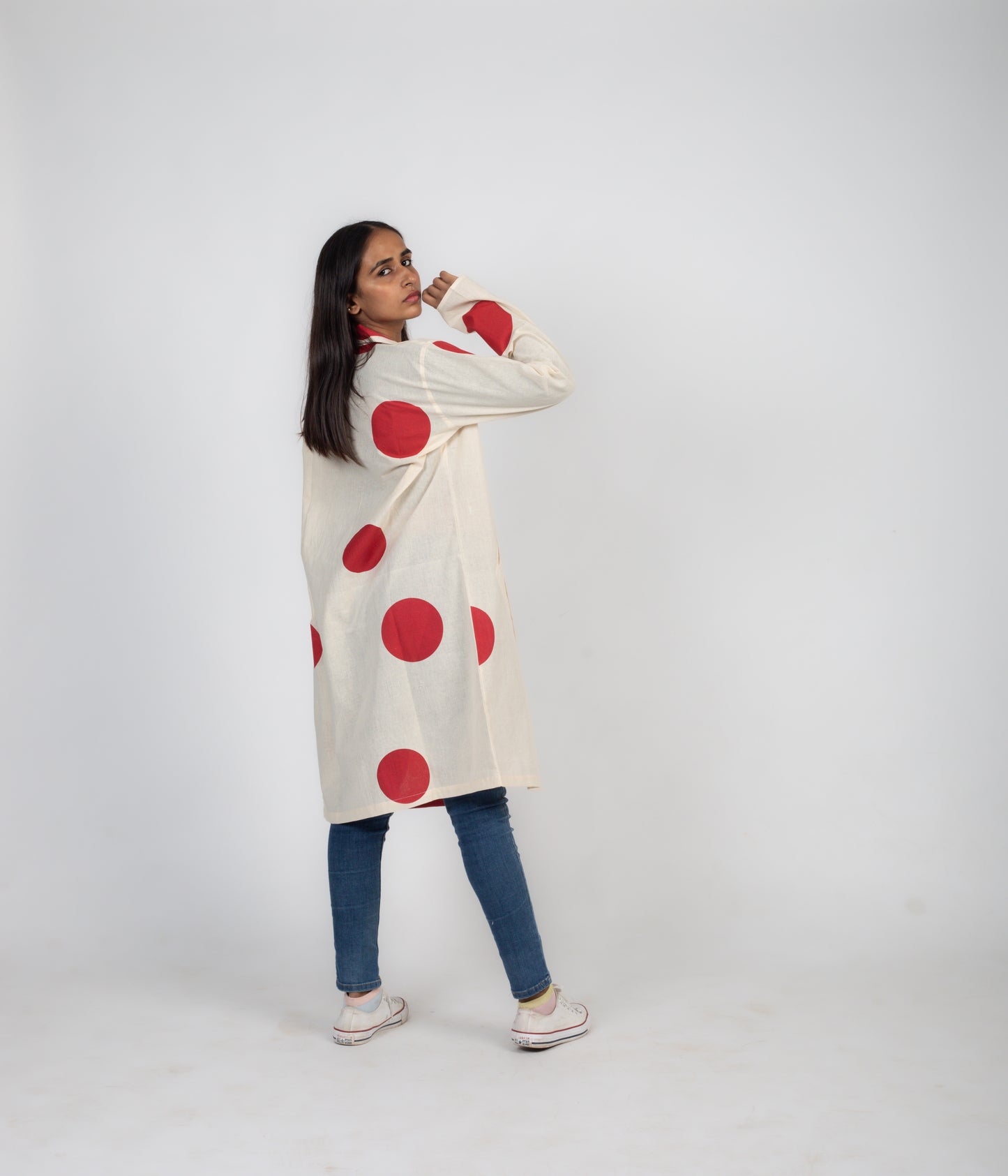Rising sun long jacket