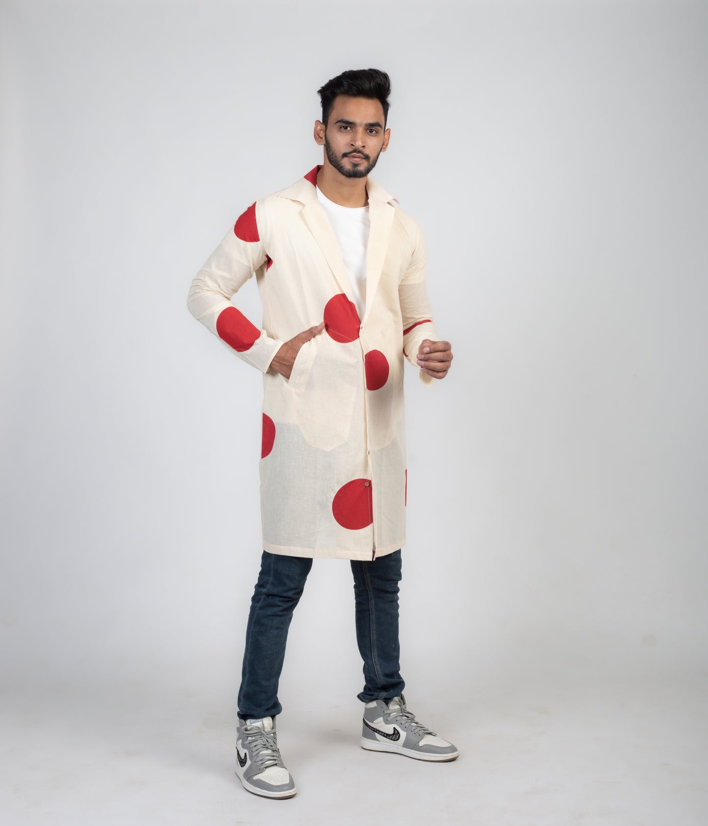 Rising sun long jacket