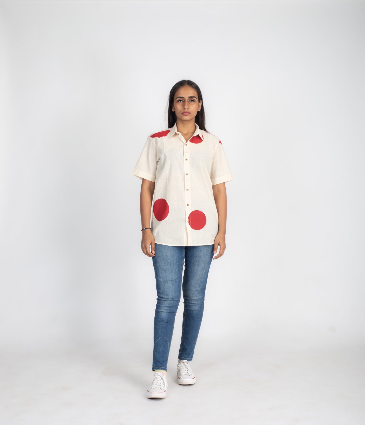 Rising sun half sleeves shirt