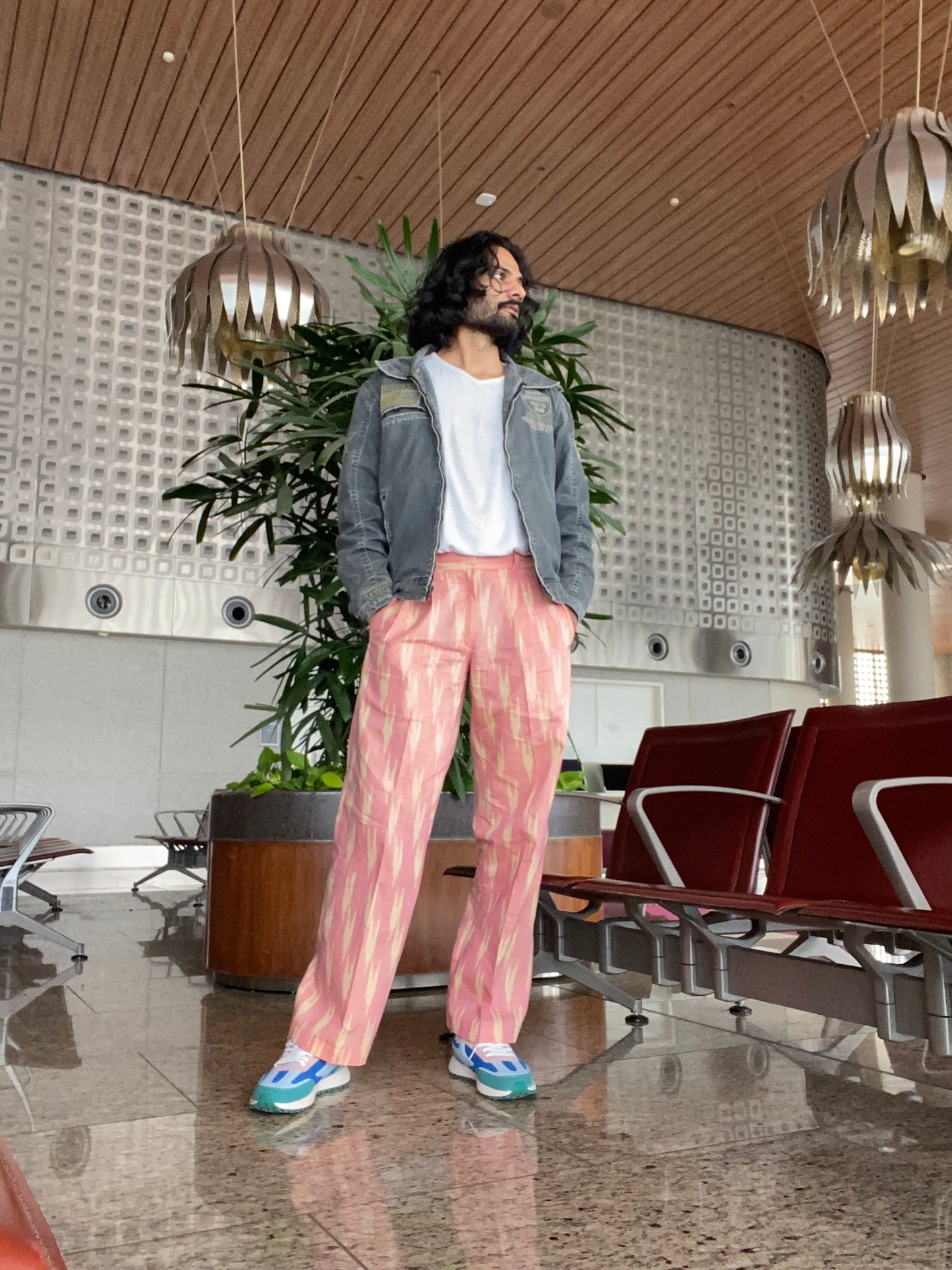 Ikkat pants