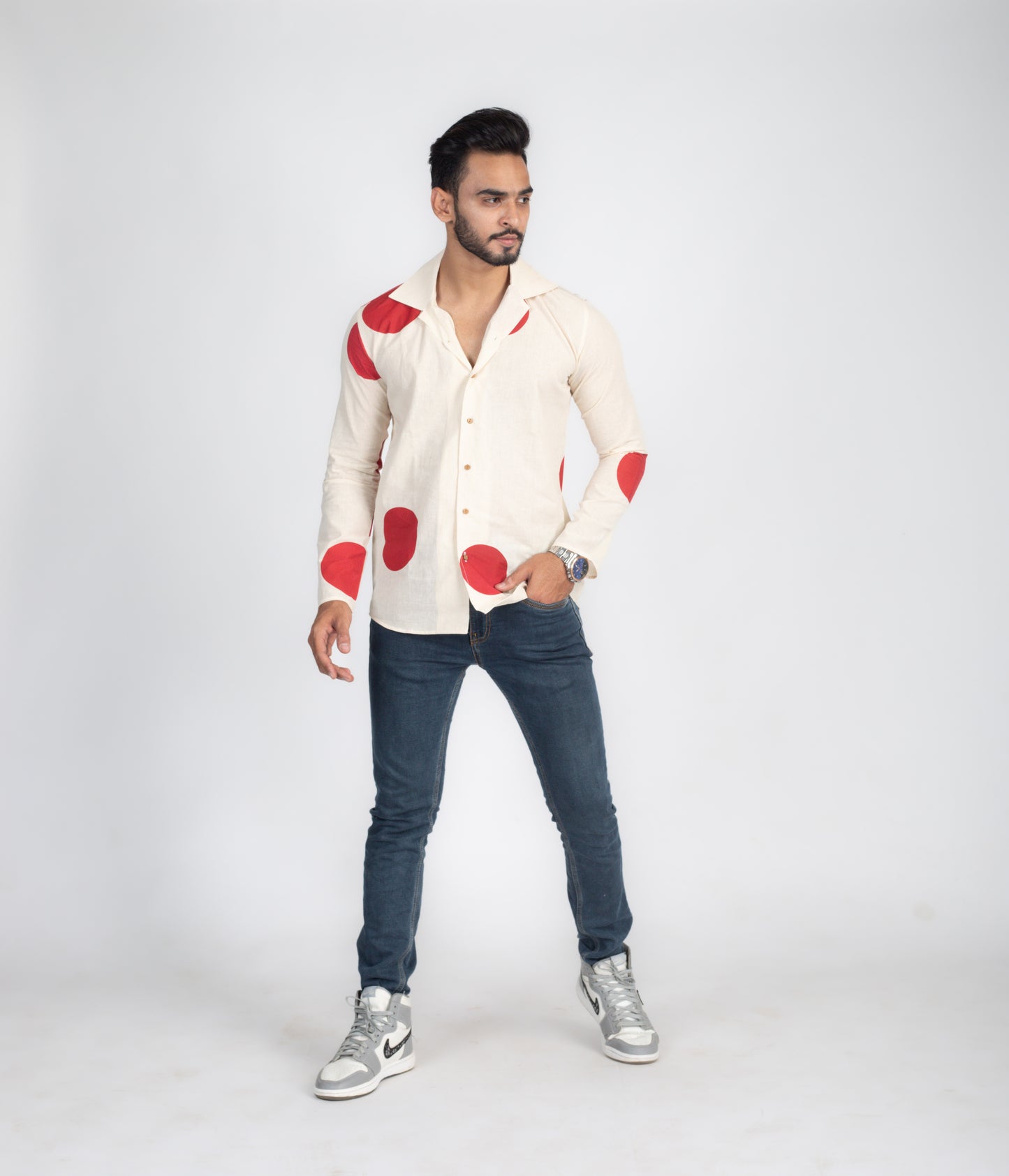 Rising sun full sleeves shirt