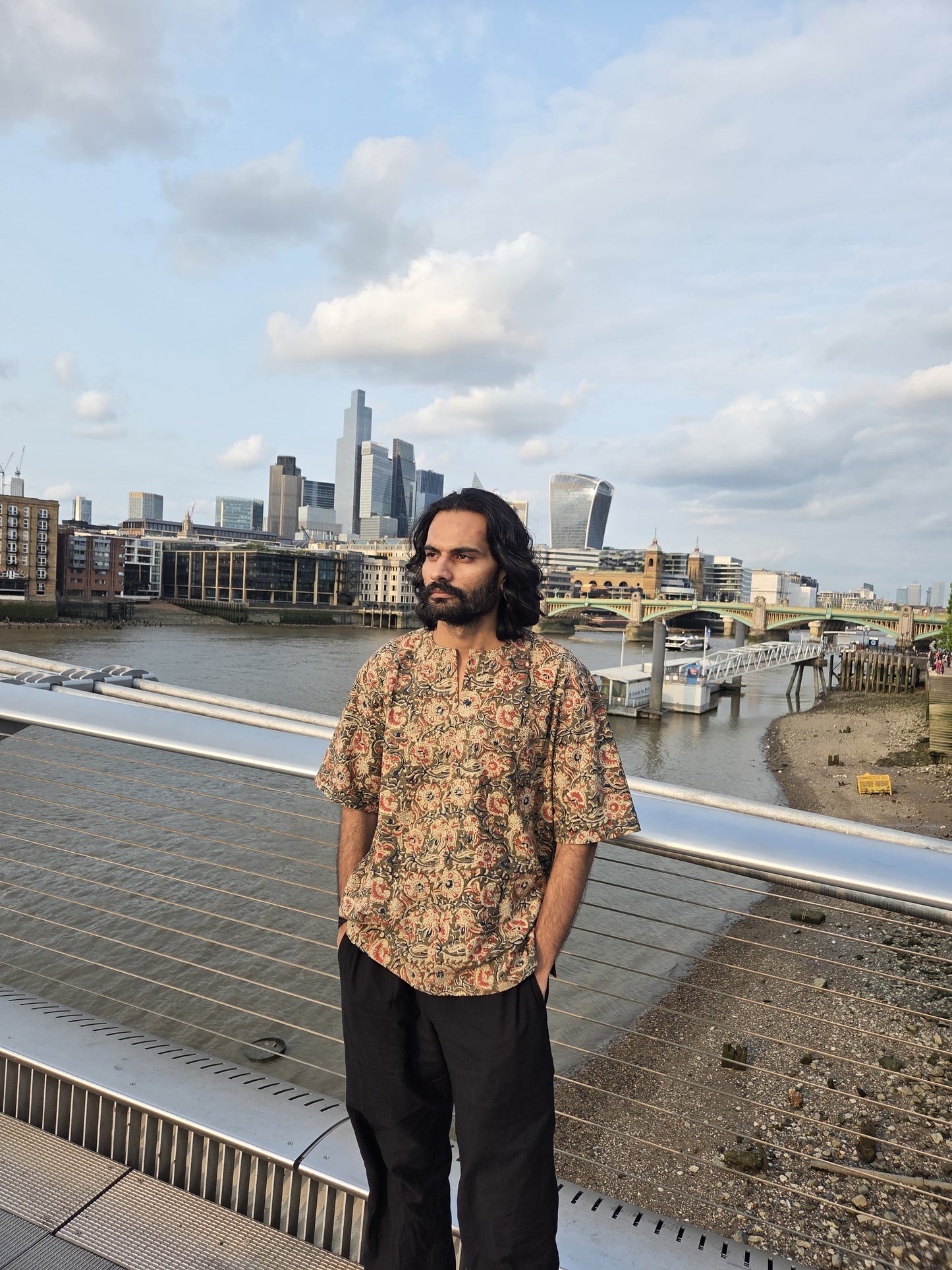 Bagh kalamkari shirt