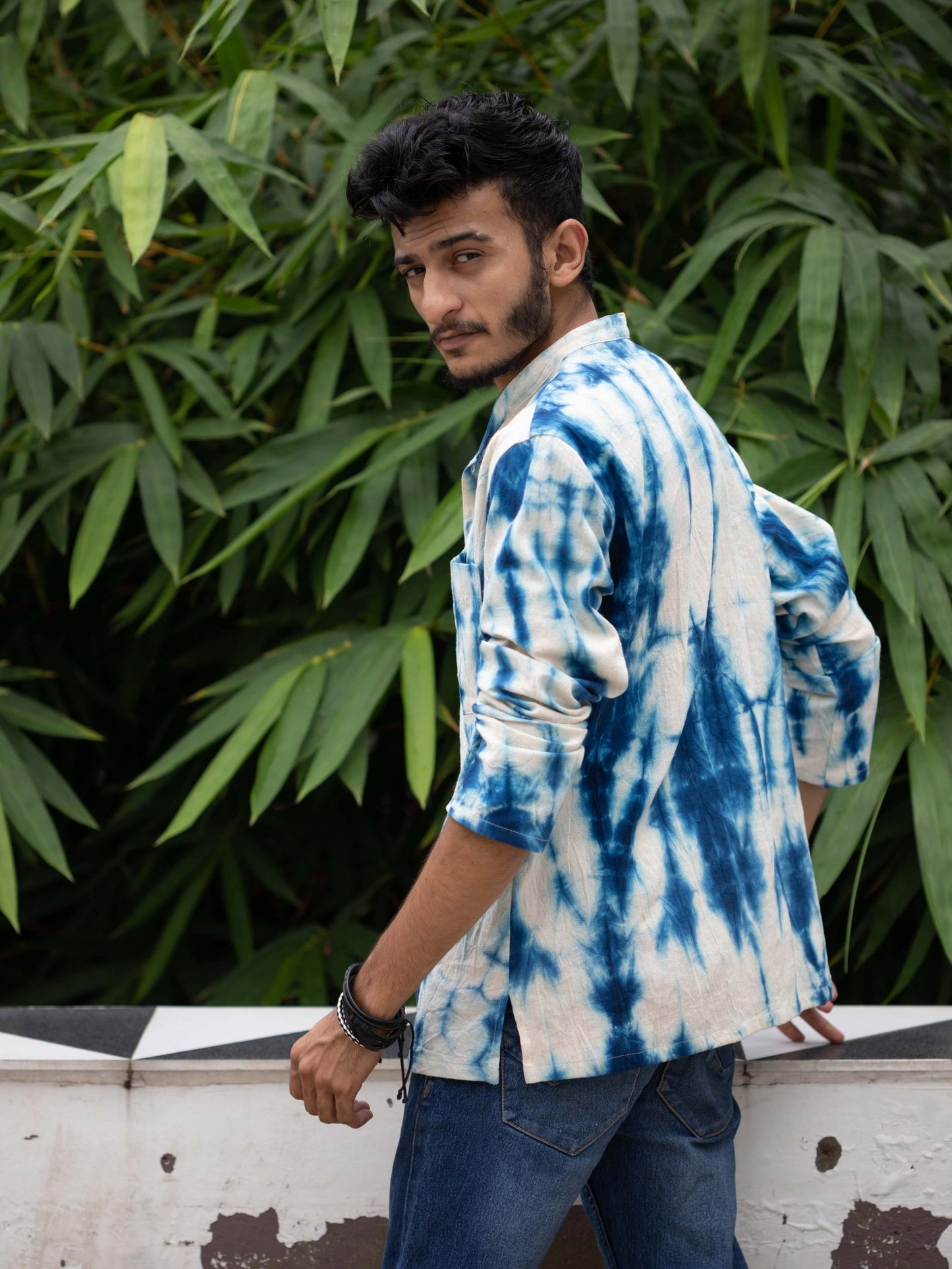 Rang short kurta style shirt