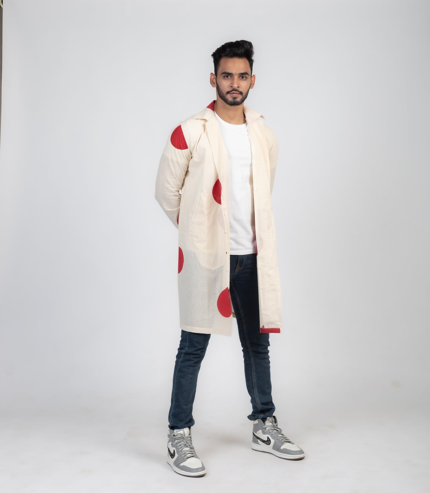 Rising sun long jacket
