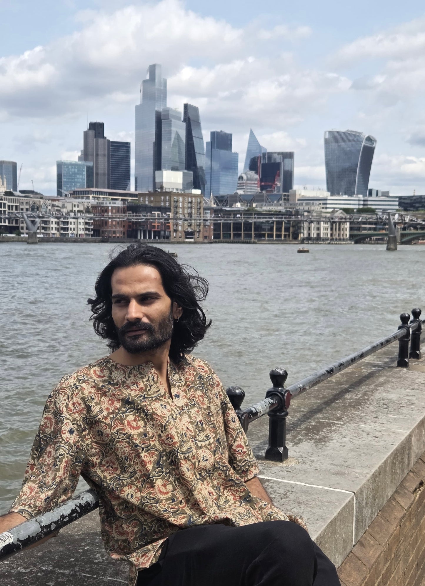 Bagh kalamkari shirt