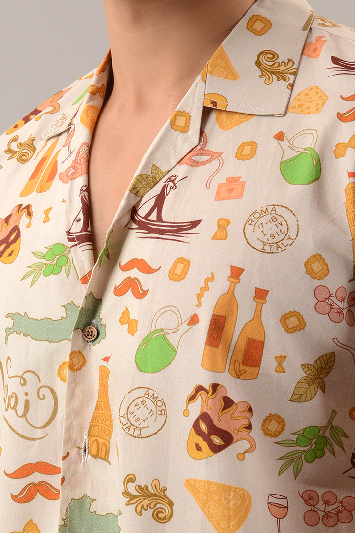 Italian summer Coord set with shorts