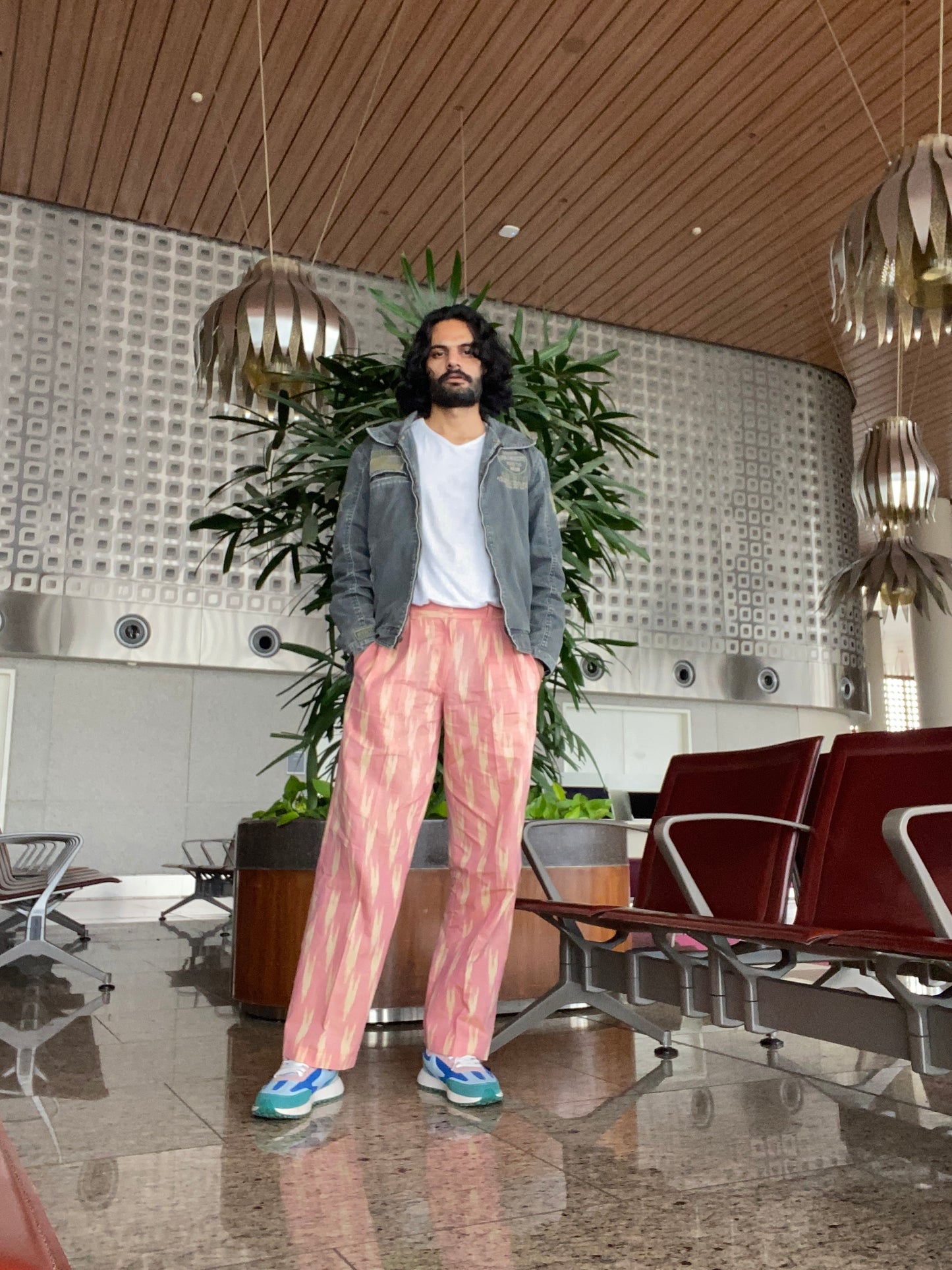 Ikkat pants