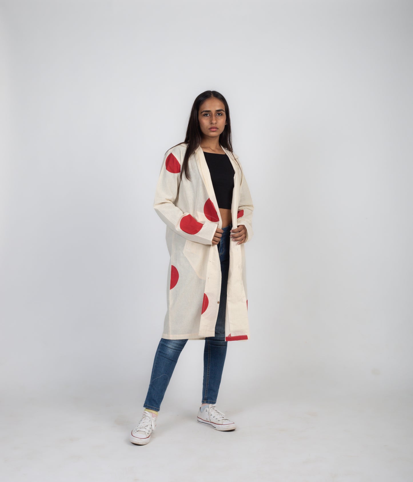 Rising sun long jacket
