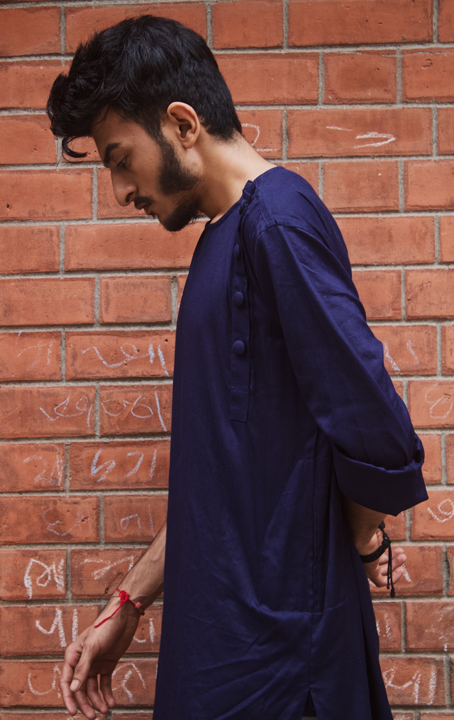 Dark blue kurta