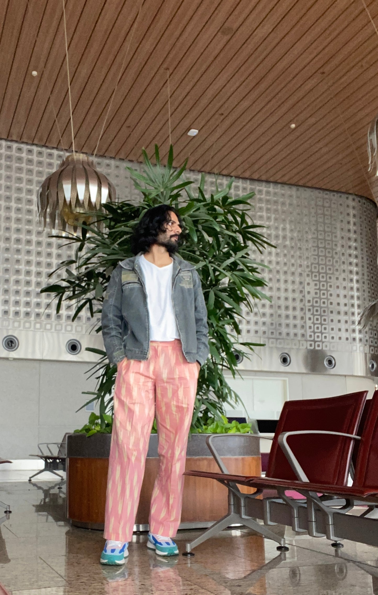 Ikkat pants