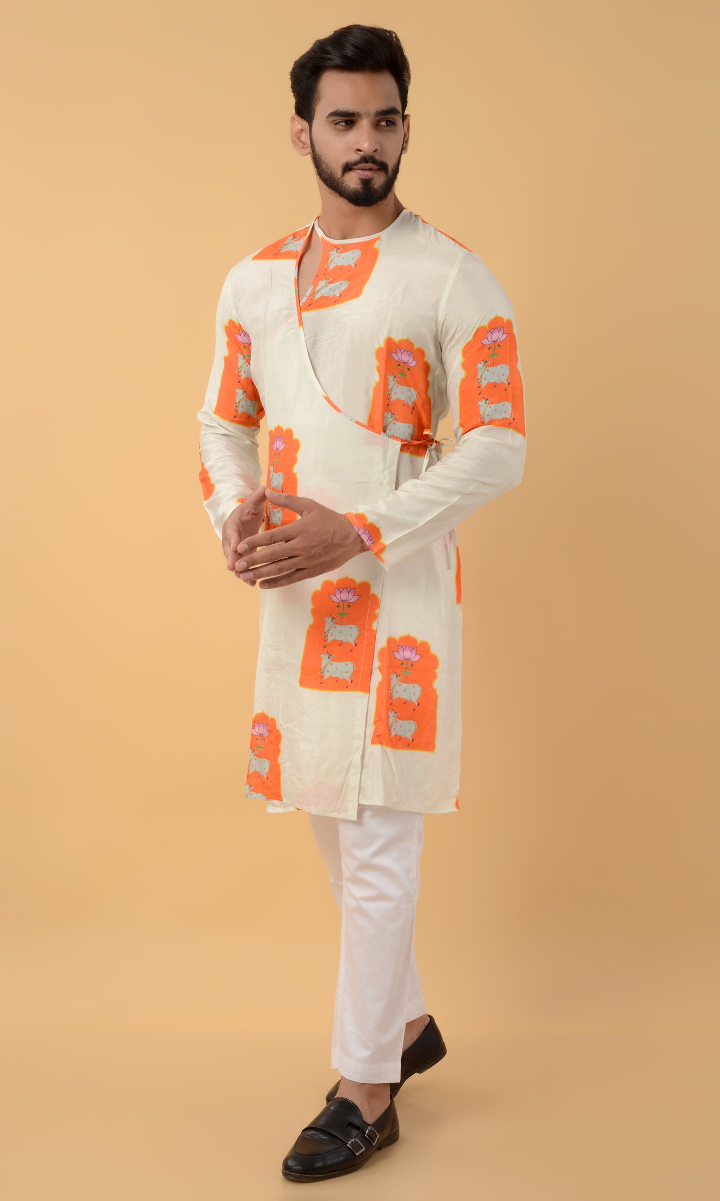 Pichwai Angrakha kurta