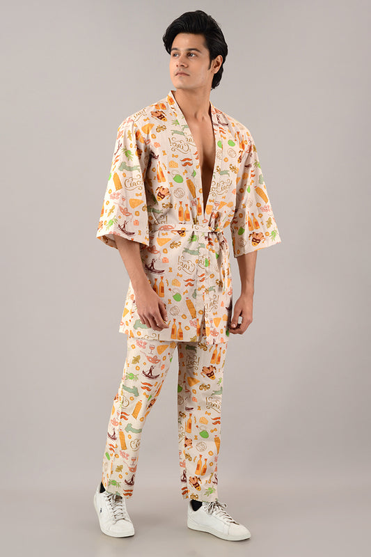 Italian summer kimono jacket