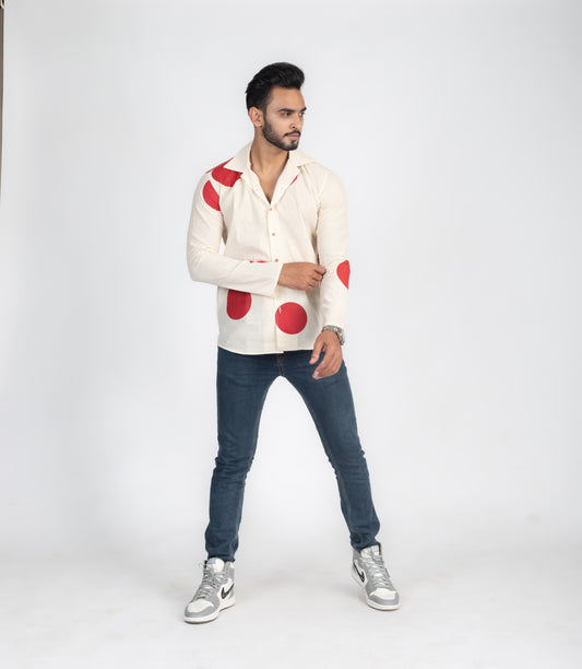 Rising sun full sleeves shirt