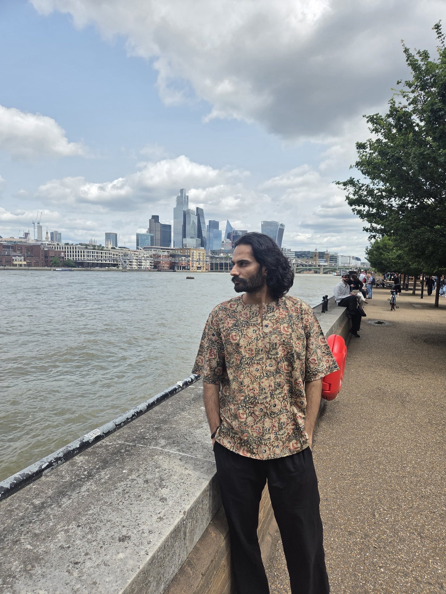 Bagh kalamkari shirt