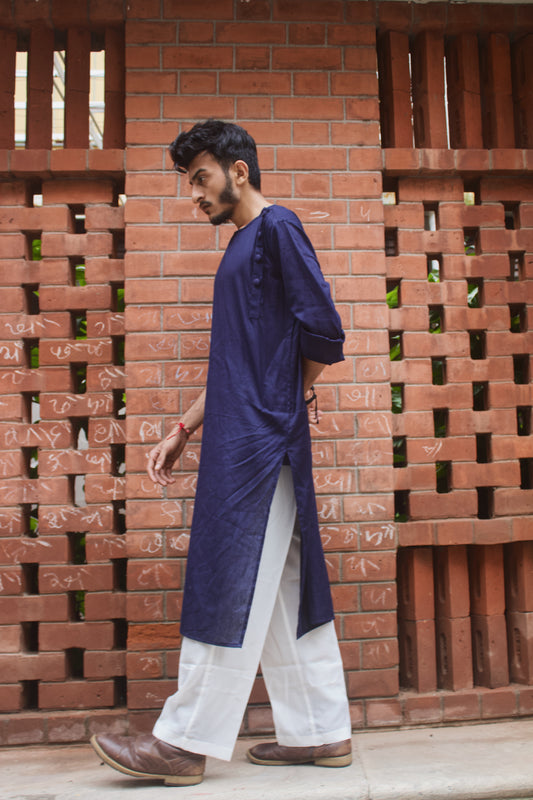 Dark blue kurta