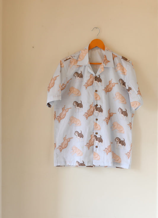 Dog printed shirt