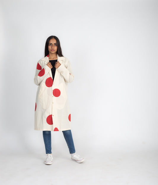 Rising sun long jacket