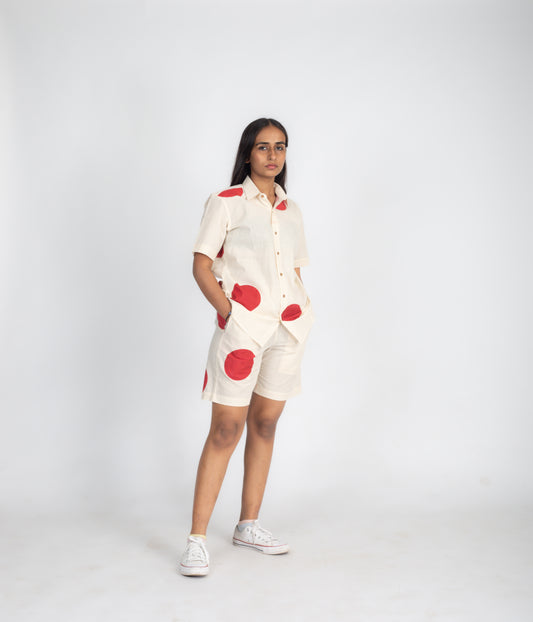 Rising sun co-ord set with shorts