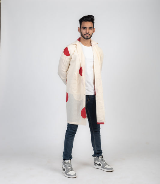 Rising sun long jacket