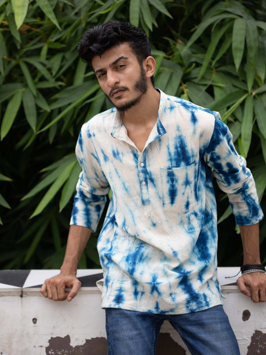 Rang short kurta style shirt